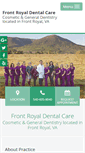 Mobile Screenshot of frontroyaldentalcare.com